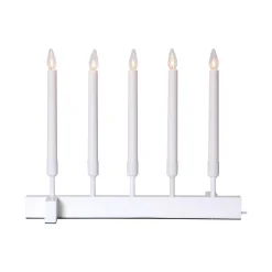 Online Elljustake Vind Vit Julbelysning|Novent