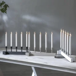 Online Elljustake Vind Vit Julbelysning|Novent