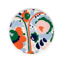 Discount Fat Oiva / Karuselli 20 cm vit/multi Tallrikar|Köksinredning
