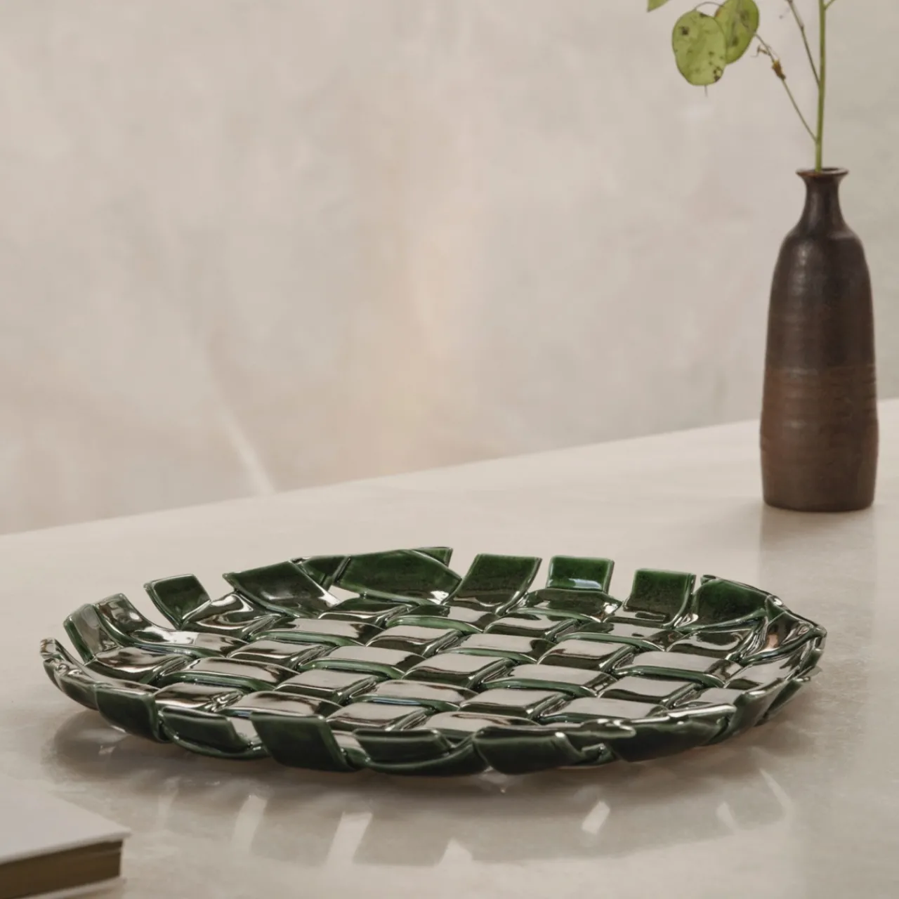 Hot Fat Plait Grön Tallrikar|Köksinredning