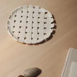 Hot Fat Plait Vit Tallrikar|Köksinredning