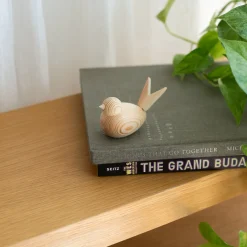 Discount Fågel Trä natur Träfigurer|Julfigurer