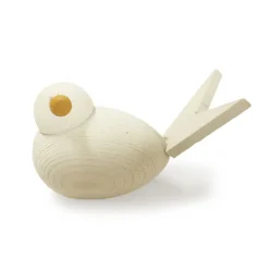 Online Fågel Trä vit Träfigurer|Julfigurer