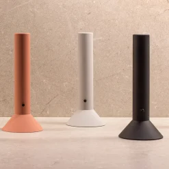 Hot Ficklampa Dawn Patrol Svart Bordslampor|Uppladdningsbara Lampor