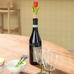 Sale Flaskstoppare Tulip Röd Tillagning & Redskap|Köksinredning