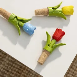 Sale Flaskstoppare Tulip Röd Tillagning & Redskap|Köksinredning