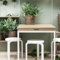 Fällbord beige/beige String Skåp & Fällbord