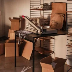 Best Fällbord målad String Skåp & Fällbord