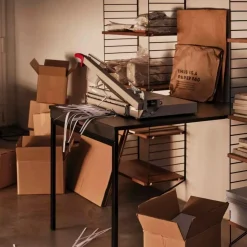 Best Fällbord sv bets ask/svart String Skåp & Fällbord