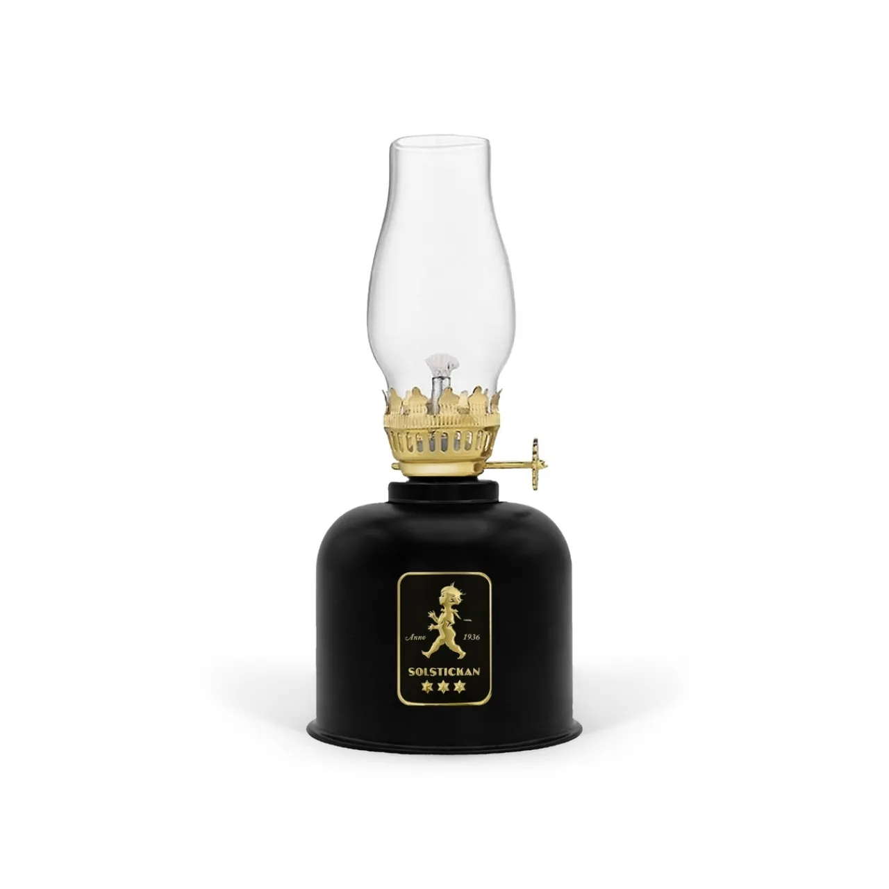 Online Fotogenlampa Svart/guld Ljusstakar & Lyktor|Julklappstips