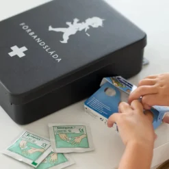 Förbandslåda / Medicinskåp, Svart Småförvaring