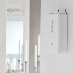 Förbandslåda / Medicinskåp, vit Småförvaring