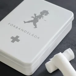 Förbandslåda / Medicinskåp, vit Småförvaring