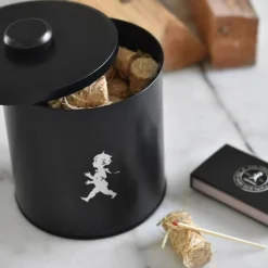 Sale Förvaringsburk rund, Svart Småförvaring|Till Julklappsspelet