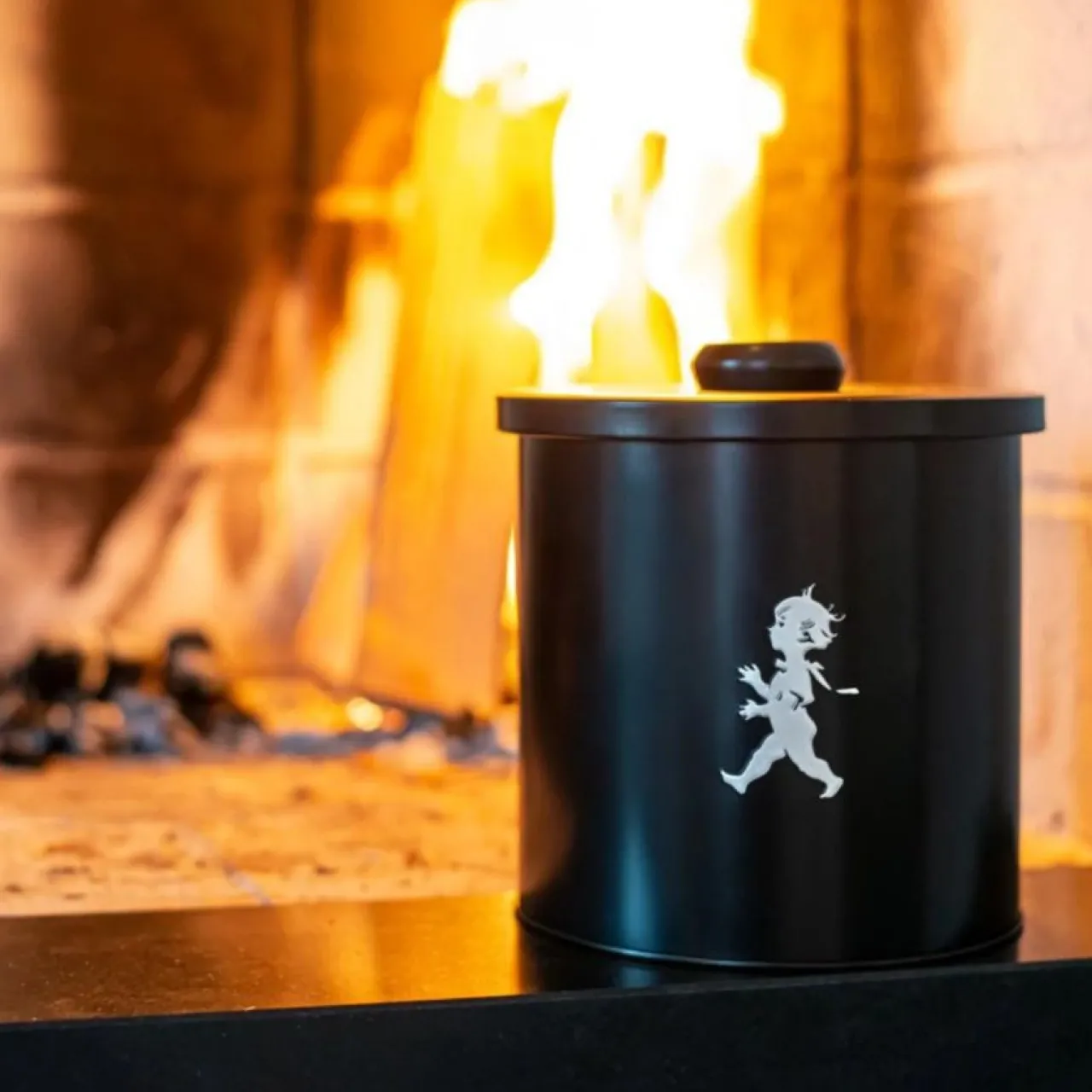 Sale Förvaringsburk rund, Svart Småförvaring|Till Julklappsspelet