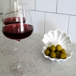 Sale Förvaringsskål Shell 13 cm offwhite Småförvaring