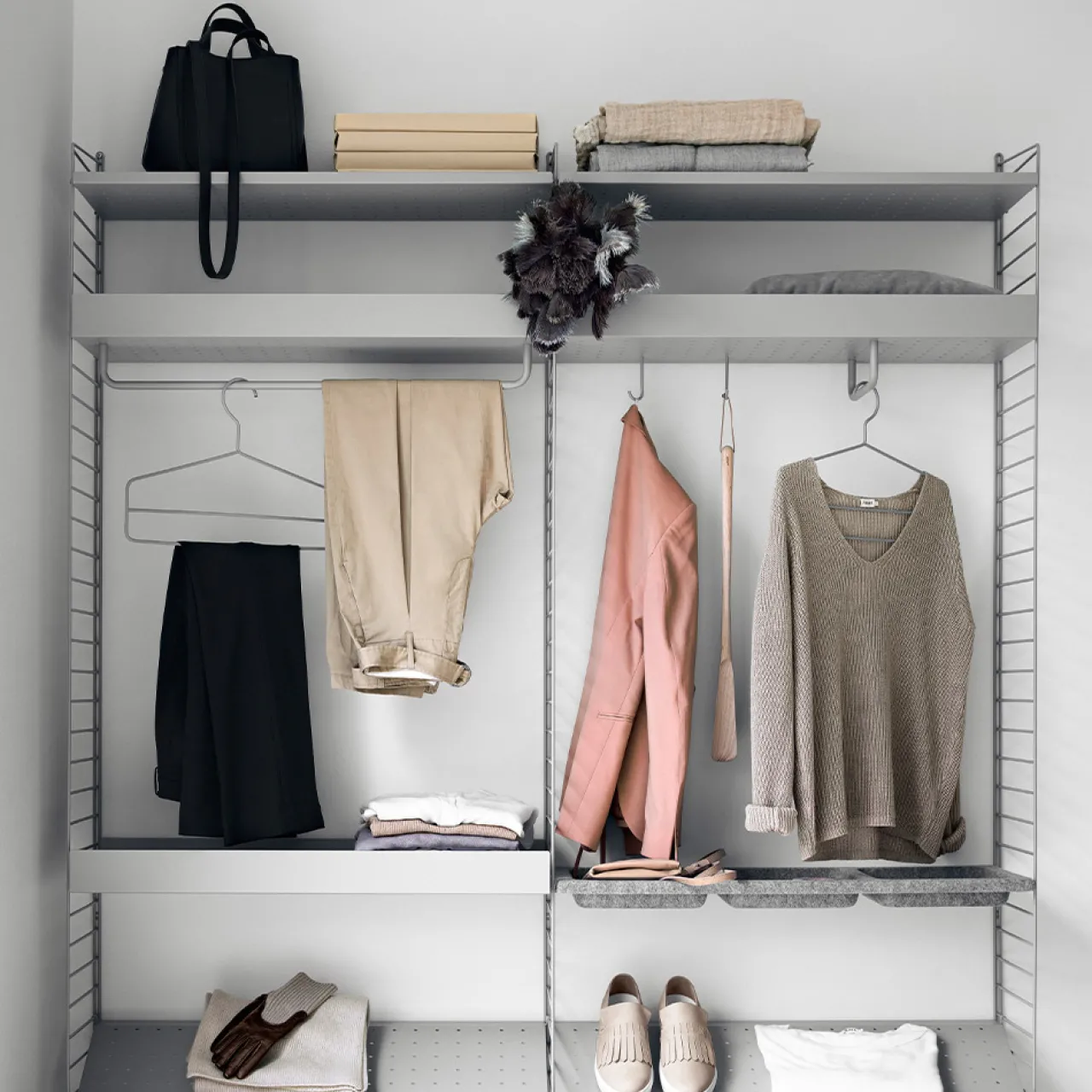 Hot Galge 4-p beige String Tillbehör