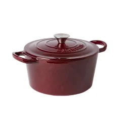 Discount Gjutjärnsgryta rund 4L Burgundy Gjutjärnsgrytor|Julklappstips