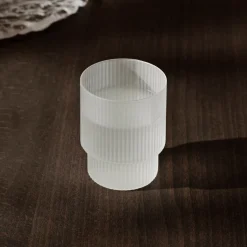 Best Glas Ripple 4-P 7x9cm Frostad Tekoppar|Kaffekoppar