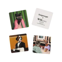 Glasunderlägg DT X Way 4 st, 9 cm Glasunderlägg|Köksinredning