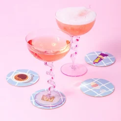 Hot Glasunderlägg Kalles x DT 4-p Glasunderlägg|Köksinredning