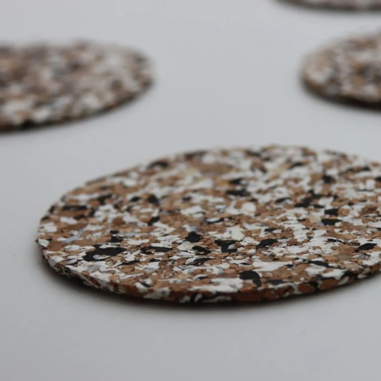 Online Glasunderlägg Kork & EVA Mix 6-P Svart Glasunderlägg|Köksinredning