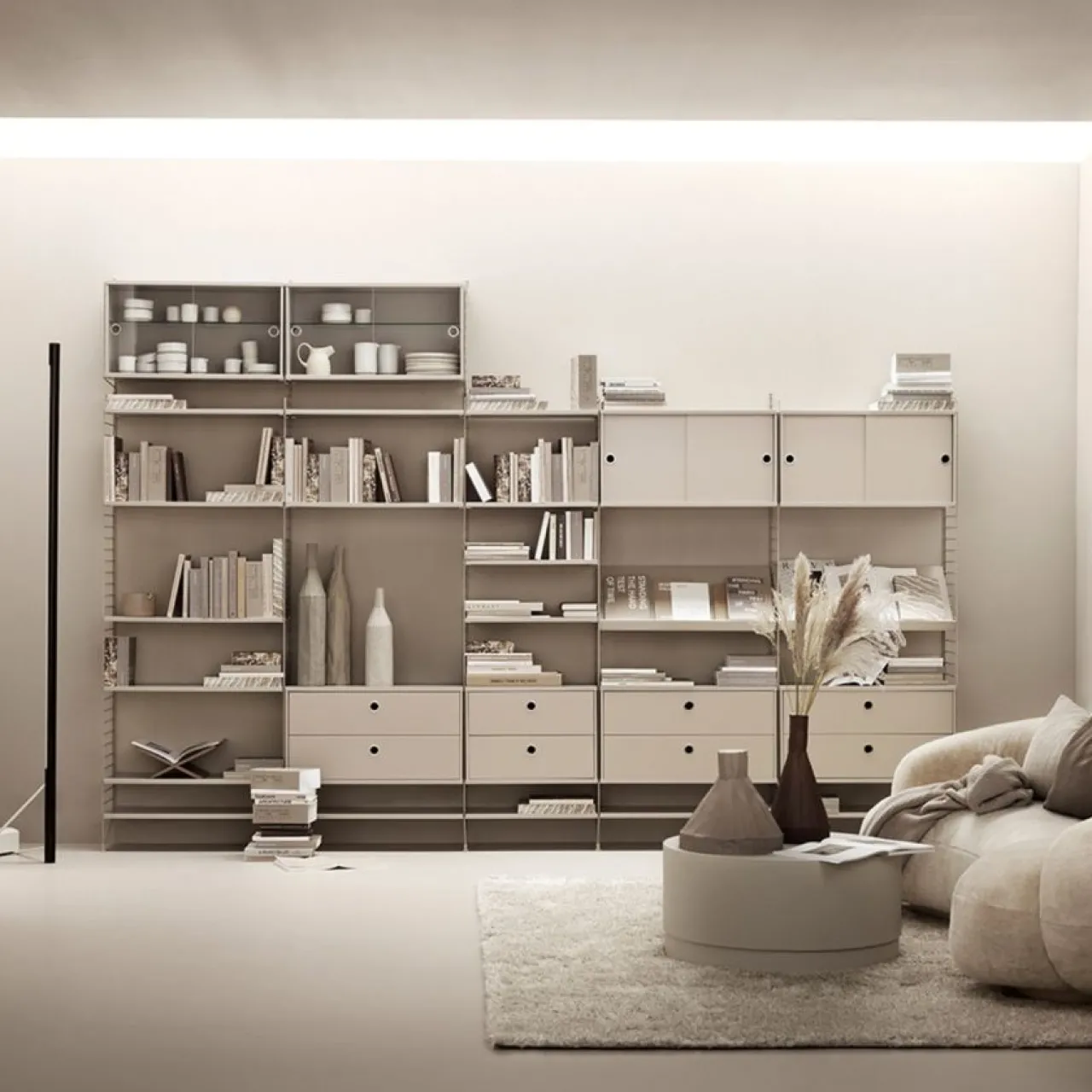 Discount Golvgavel 200x30 2-p Hyllsystem