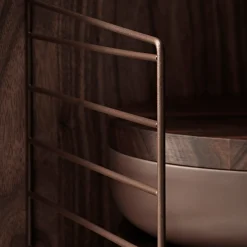 Golvgavel 200x30 2-p brun String Gavlar