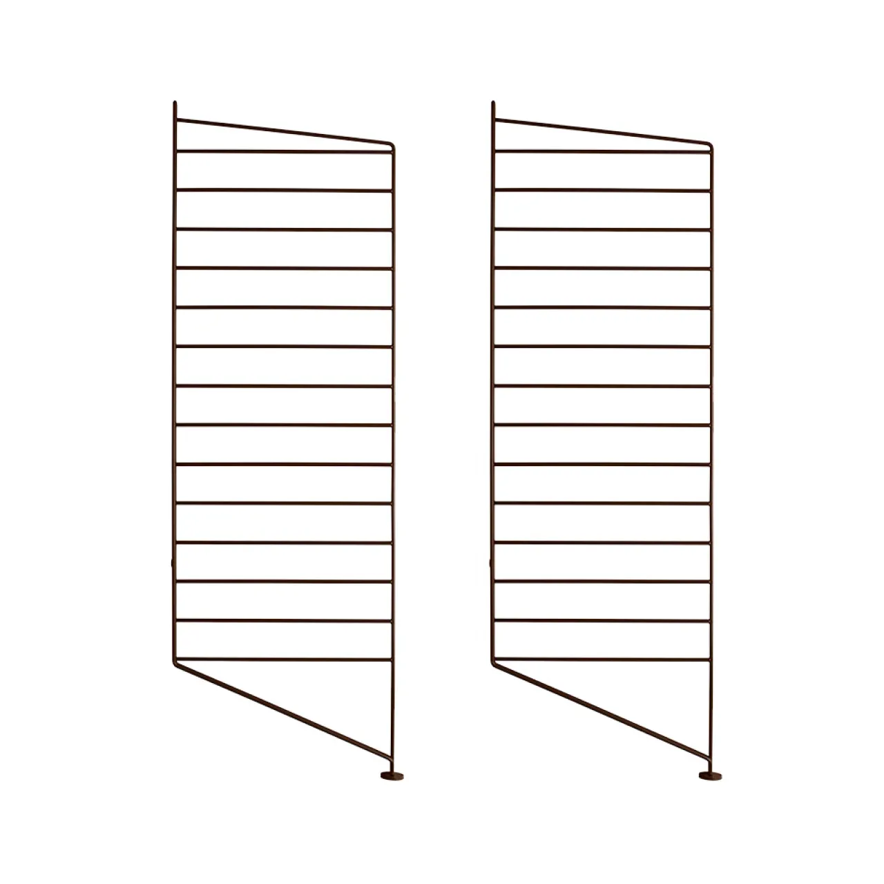 Hot Golvgavel 85x30 2-p brun String Gavlar