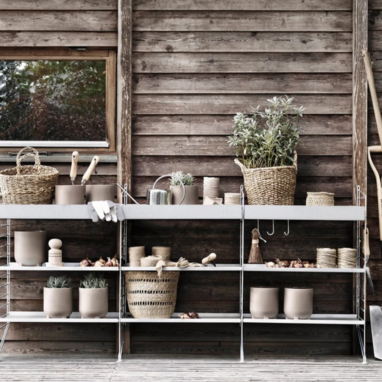 Hot Golvgavel 85x30 1-p galvaniserad String Gavlar