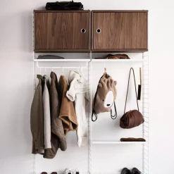 New Golvgavel 200x30 1-p svart String Gavlar