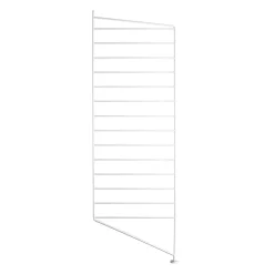 Clearance Golvgavel 85x30 1-p vit String Gavlar