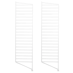 Clearance Golvgavel 115x30 2-p vit String Gavlar