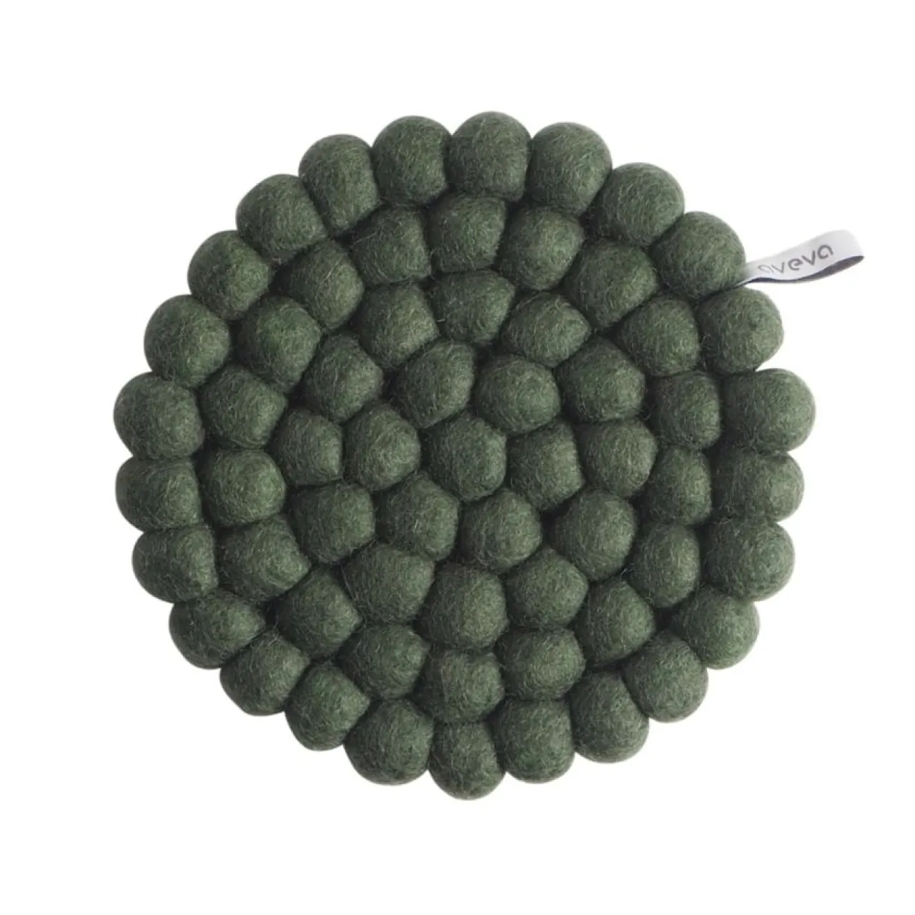 New Grytunderlägg Ull Mossgrön Grytunderlägg|Tillagning & Redskap