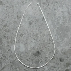 Halsband Blanca 45 cm silver Halsband Silver