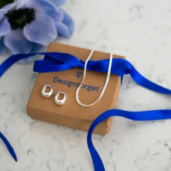 Halsband Blanca 45 cm silver Halsband Silver