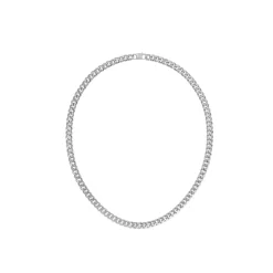 Clearance Halsband Clark Kedja Stål Halsband Silver