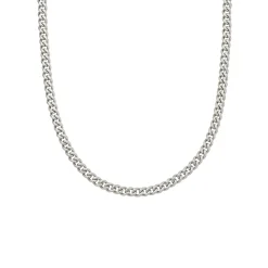 Clearance Halsband Clark Kedja Stål Halsband Silver