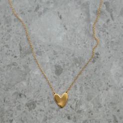 Halsband Freja 45 cm guld Halsband Guld|Julklappstips