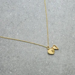 Sale Halsband Hjärta medaljong guld Halsband Silver|Halsband Guld