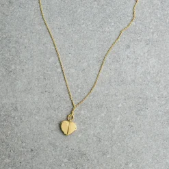 Sale Halsband Hjärta medaljong guld Halsband Silver|Halsband Guld