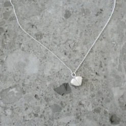 Clearance Halsband Hjärta medaljong silver Halsband Silver|Julklappstips