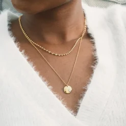 Hot Halsband Paxton Long Guld Halsband Guld|Smycken Dam