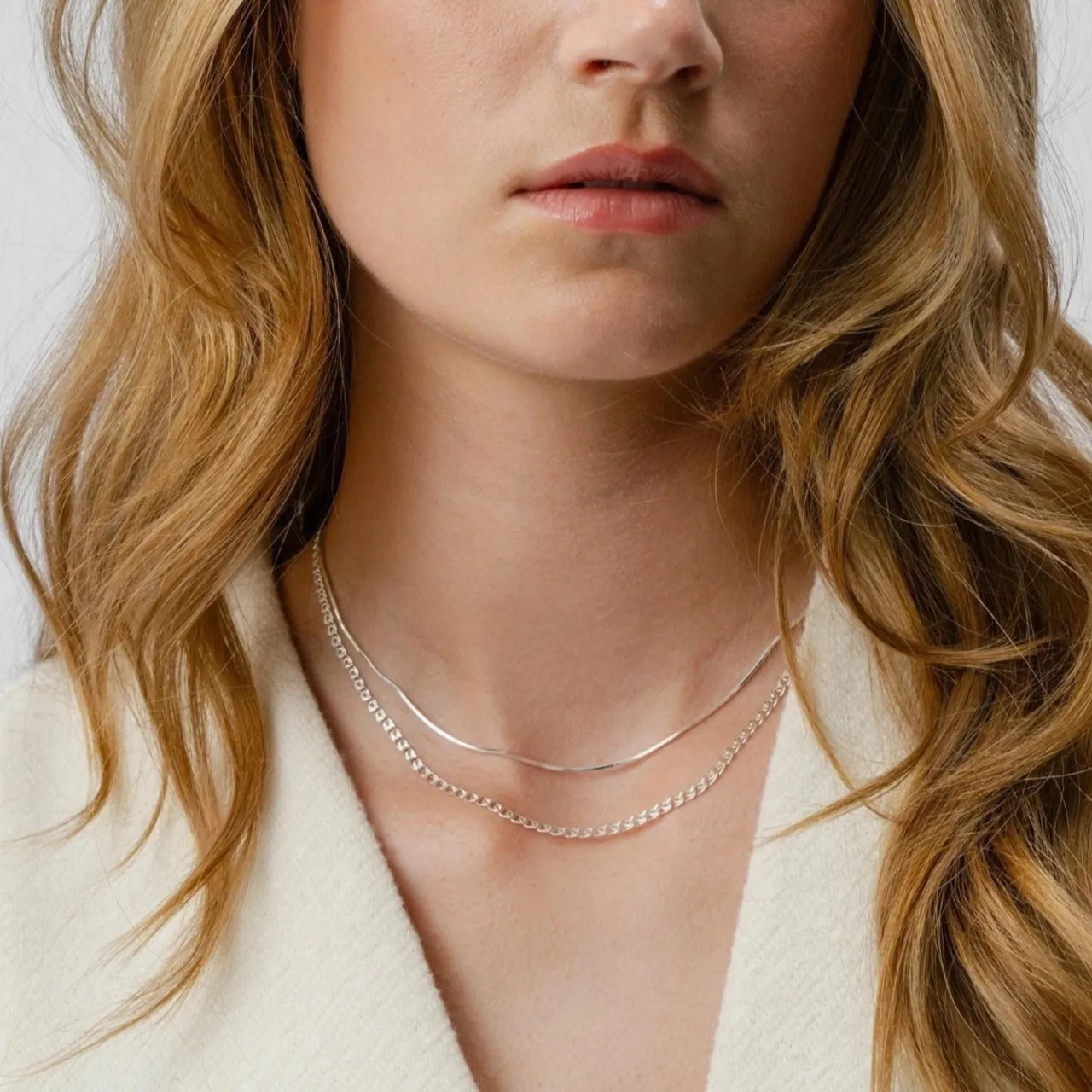 Halsband Sheer Love Silver Halsband Silver