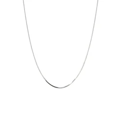 Hot Halsband Sheer Mirror Silver Halsband Silver|Smycken Dam