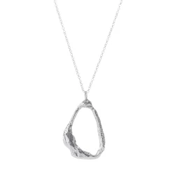 Discount Halsband smält drop Halsband Silver