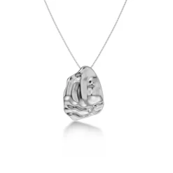 Sale Halsband Tidal Pendant Stål Halsband Silver|Adventspresenter