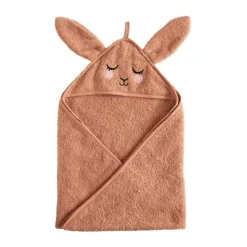 New Handduk m huva Kanin Barn Barnrum|Handdukar