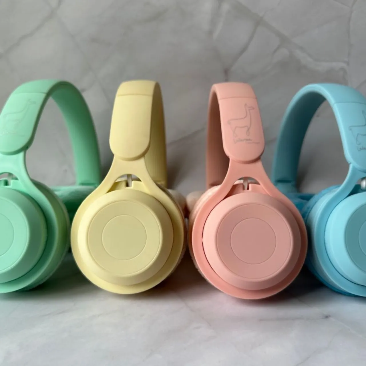 Clearance Hörlurar Trådlösa Gul Barn Leksaker