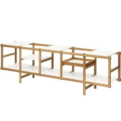 Hylla Frame Låg Ek Hyllor